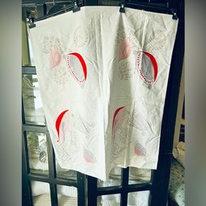 Wilendur vintage tea tablecloth